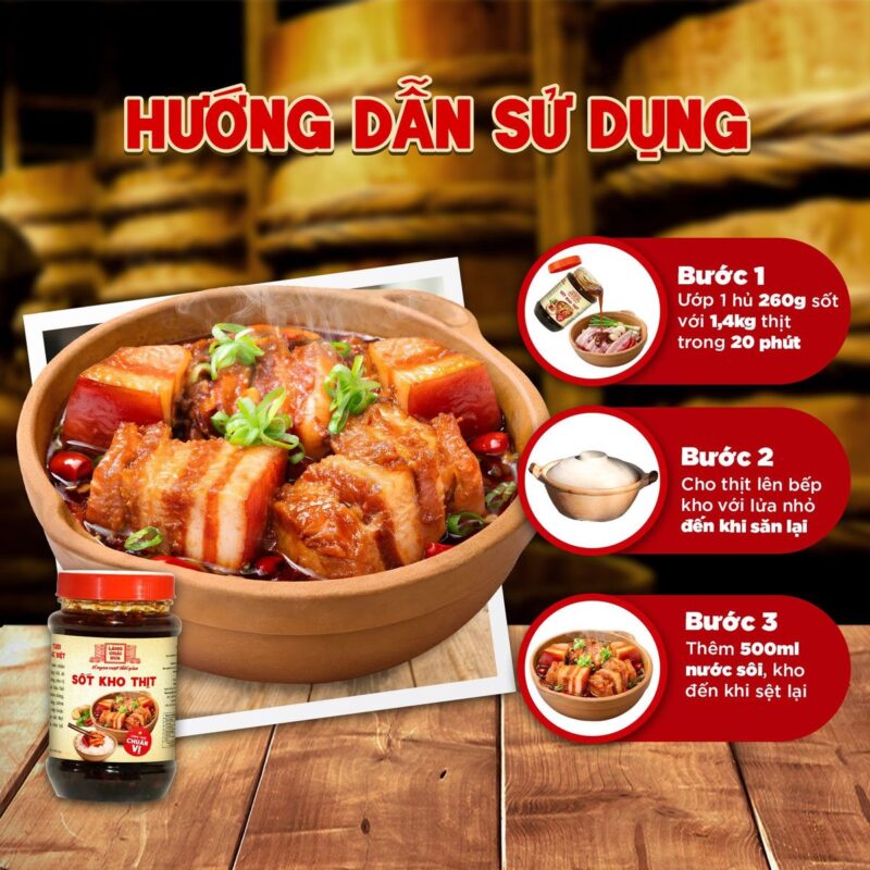 sot kho thit lang chai xua 260g chuan vi kho thit thom ngon tron vi nhu kho thu cong kho duoc 1 4kg thit 4