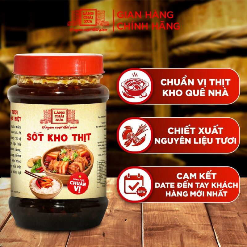 sot kho thit lang chai xua 260g chuan vi kho thit thom ngon tron vi nhu kho thu cong kho duoc 1 4kg thit 5