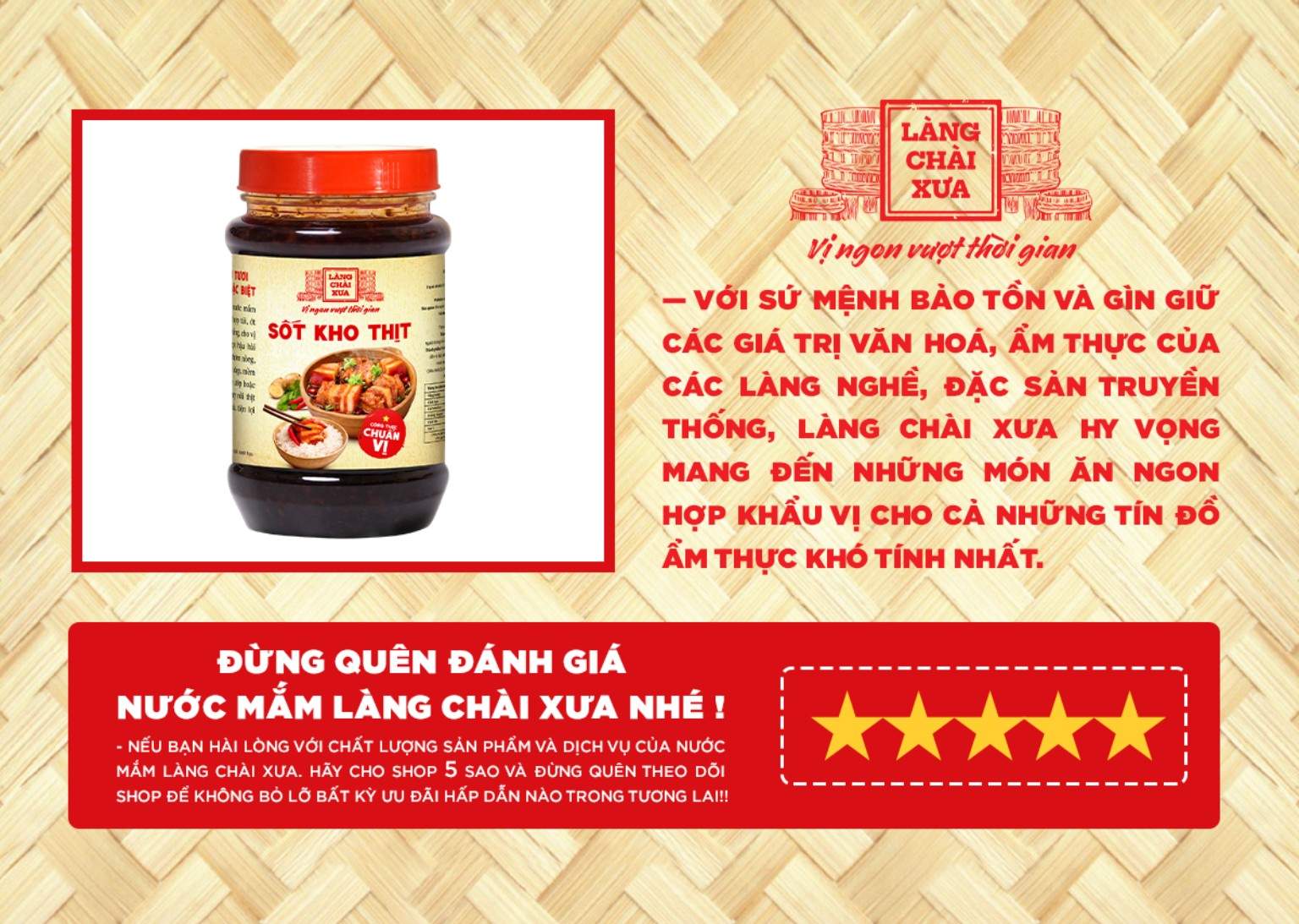 sot kho thit lang chai xua 260g chuan vi kho thit thom ngon tron vi nhu kho thu cong kho duoc 1 4kg thit 6 1