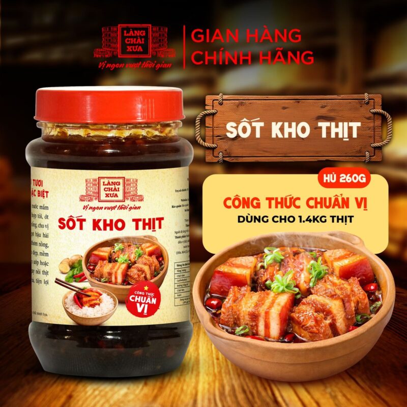 Sốt kho thịt