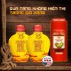 [Tặng Sốt Muối Chấm] COMBO 2 BÌNH GỐM 60 ĐỘ ĐẠM 500ML Nước mắm Tĩn cá cơm ruột đỏ rin nguyên chất truyền thống