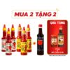 [Tặng ớt rim & tương ăn bún] Combo Nước tương 525ml 3 Tương ớt 270g 3 Tương cà 270g Làng Chài Xưa