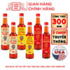 [Thùng 6 chai - 3 vị] Nước mắm nhỉ cá cơm than, Tôm biển, Cá cơm vàng ruột đỏ 525ml/chai nhựa cao cấp