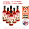 [Thùng 6 Chai] Nước Mắm Nhỉ Truyền Thống Nhãn Đỏ 500ml - Làng Chài Xưa