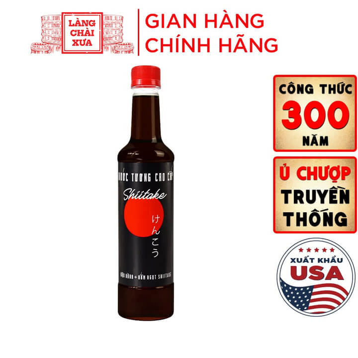 Nước tương shiitake 525ml