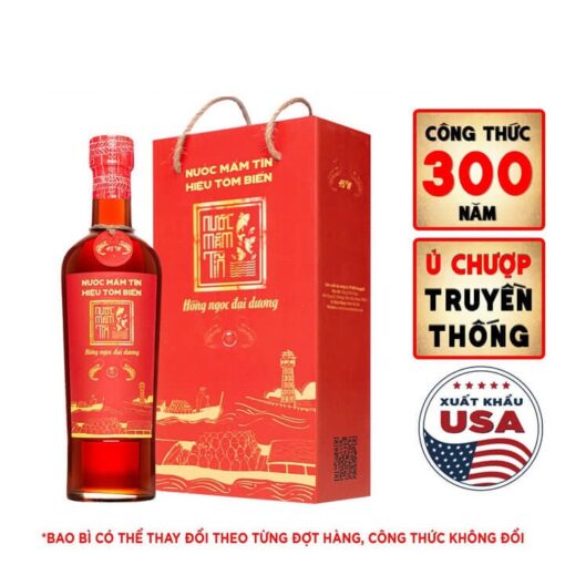 Nước mắm tôm biển hồng ngọc đại dương độ đạm 45N 500ML