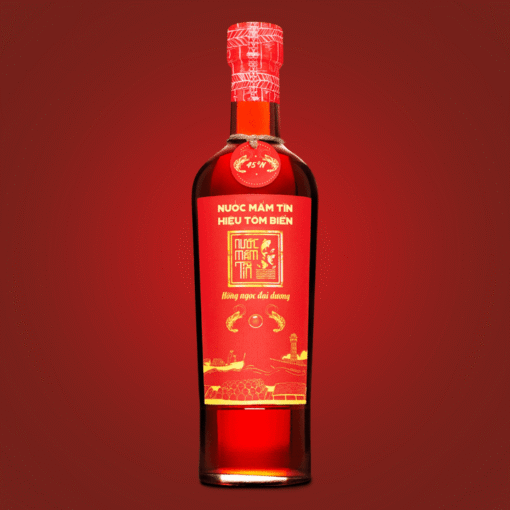 Nước mắm tôm biển hồng ngọc đại dương độ đạm 45N 500ml - Làng chài xưa - Ảnh 6